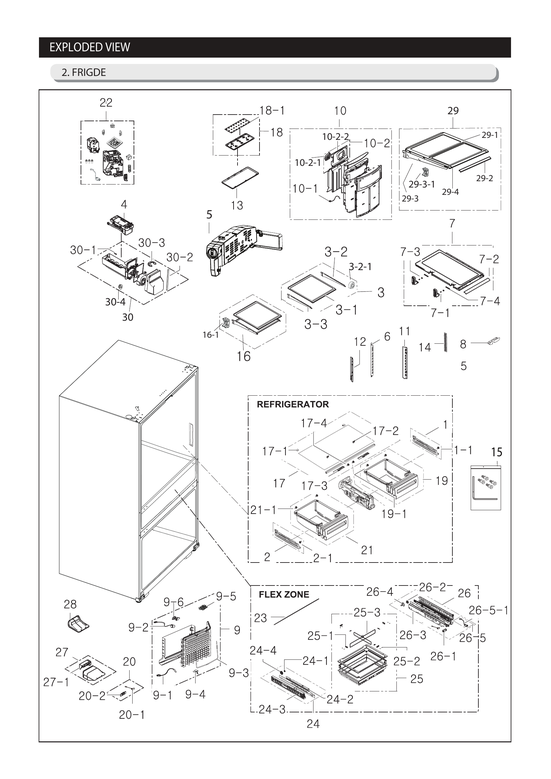 Refrigerator parts