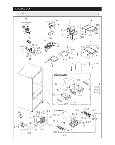 Refrigerator parts