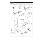 Samsung RF25HMIDBSR/AA-00 refrigerator parts diagram