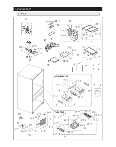 Refrigerator parts