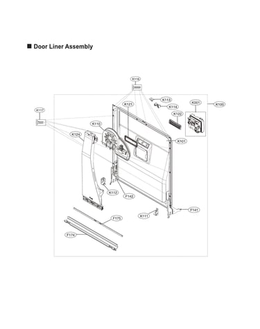Door liner assy