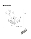 Lower rack assy