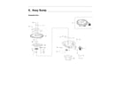 Samsung DW80R5061UT/AA-00 sump assy diagram