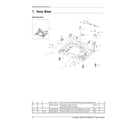Samsung DW80R9950UG/AA-01 base assy diagram