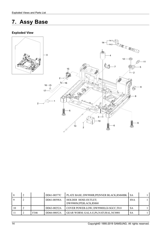 Base assy