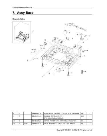 Base assy