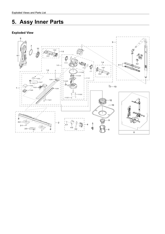 Inner parts assy