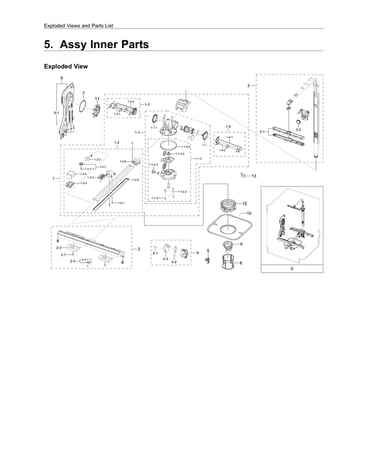 Inner parts assy