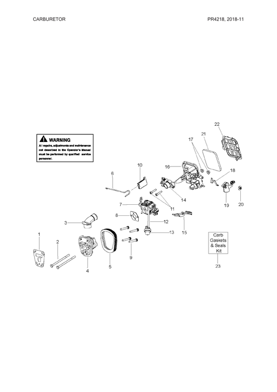 CARBURETOR PARTS