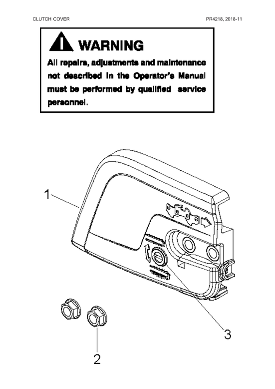 Clutch cover parts