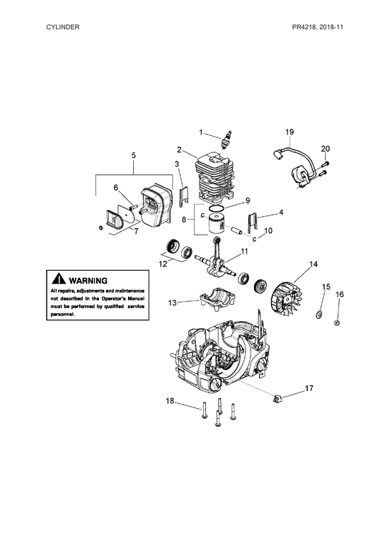 Cylinder parts