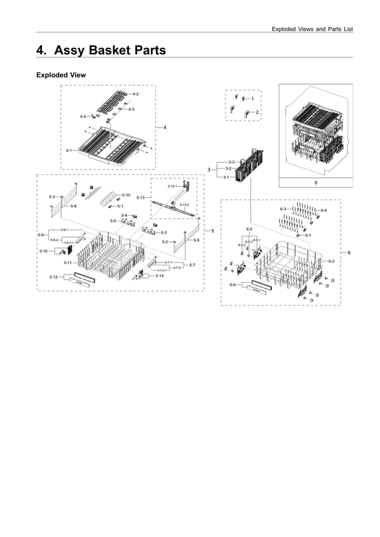 BASKET PARTS ASSY