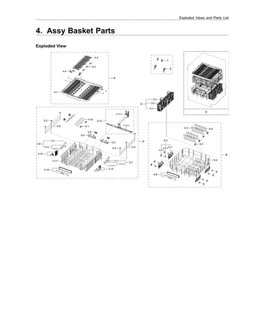 Basket parts assy