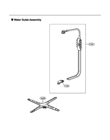 Water guide assy