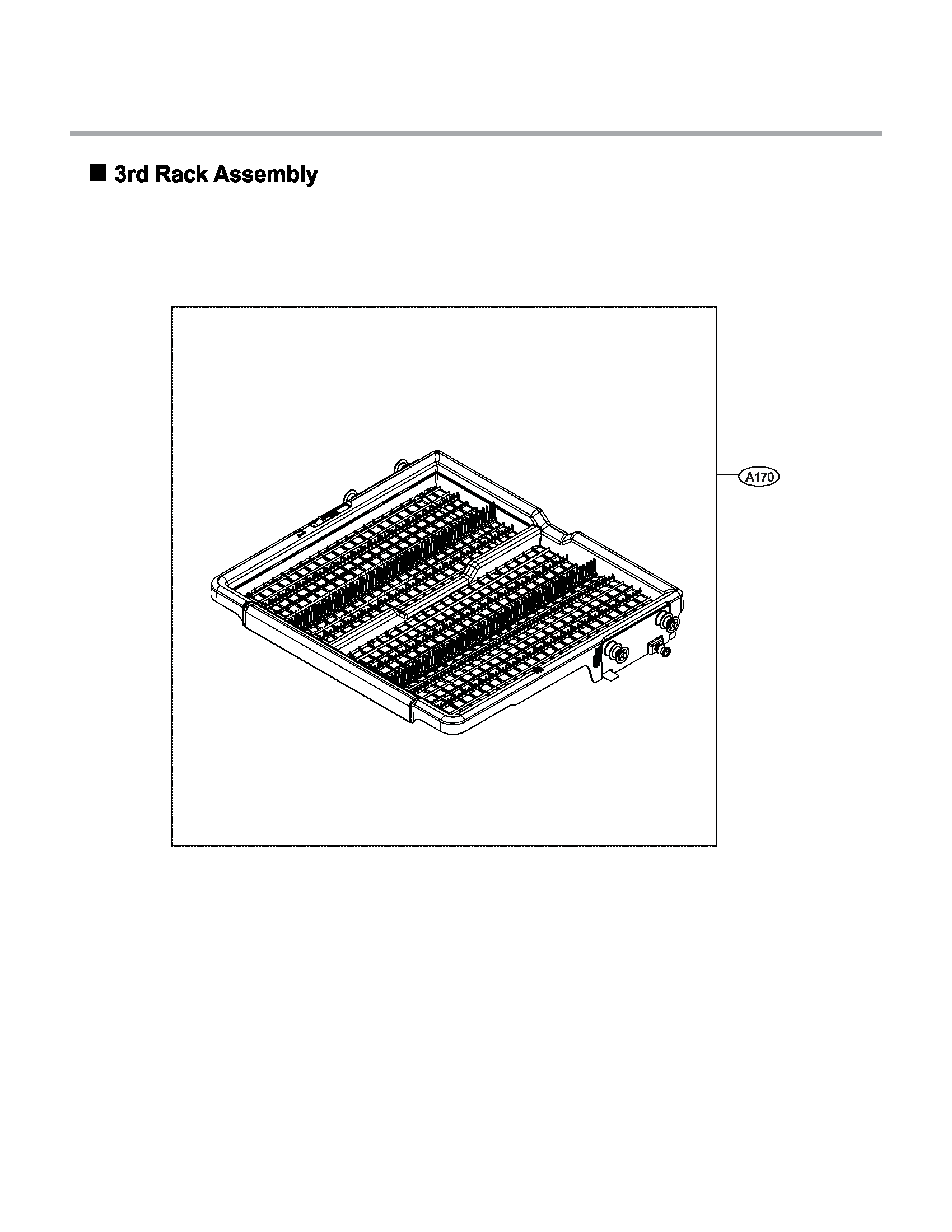 3rd rack assembly
