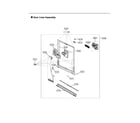 LG LDT5665WW/00 door liner assy diagram