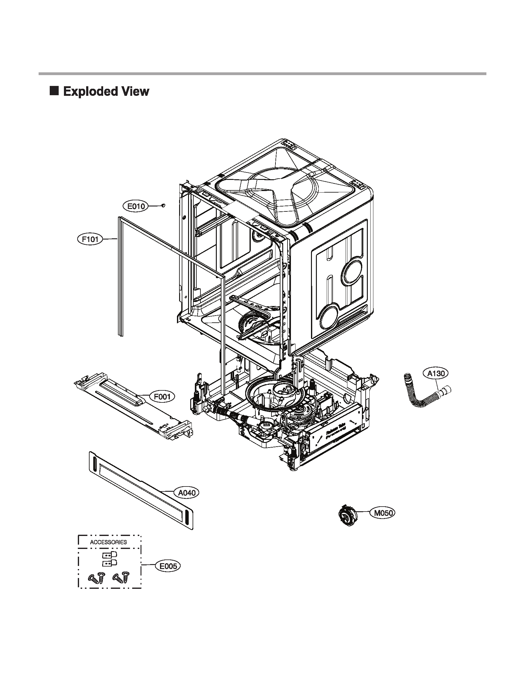 Lower frame assy