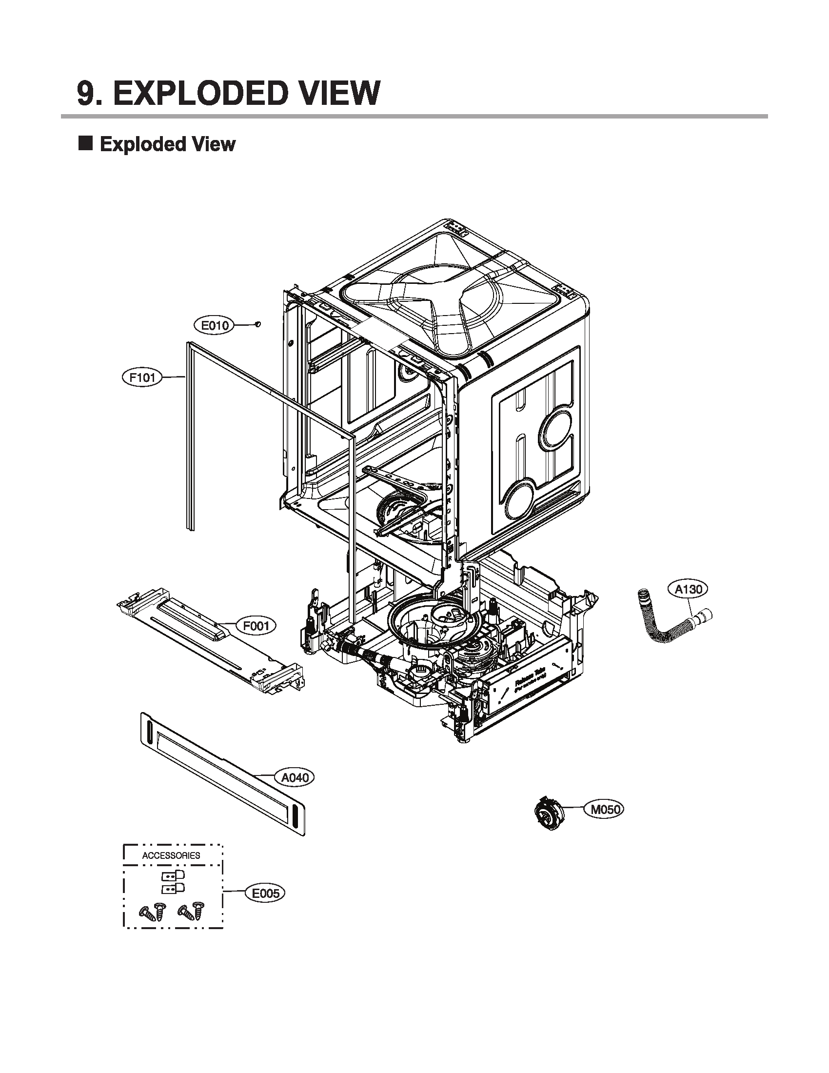Lower frame assy