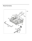 Upper rack assy