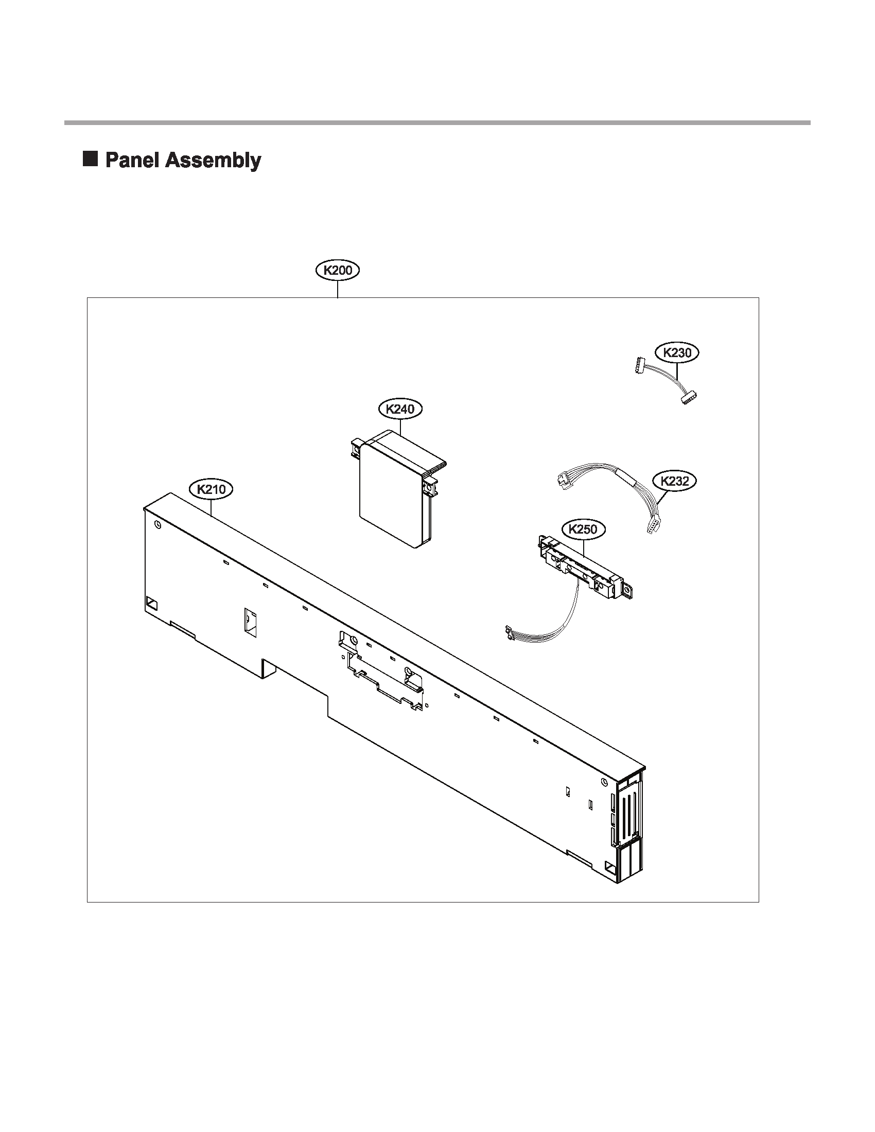 Panel assy
