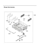 Upper rack assy