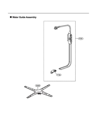 Water guide assy
