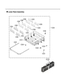 Lower rack assy