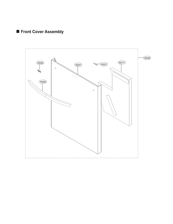 Front cover assy
