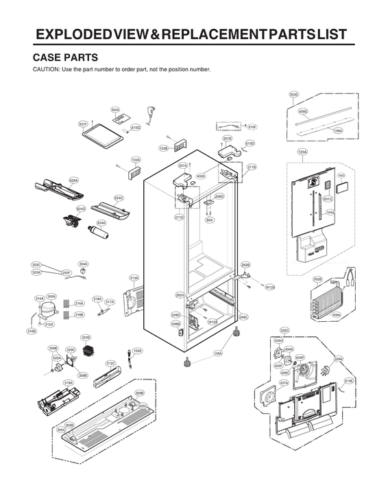 Case parts