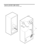 Valve & water tube parts