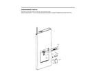 LG LRFWS2906S/00 dispenser parts diagram