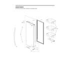 LG LRFXC2416S/01 refrigerator door parts diagram
