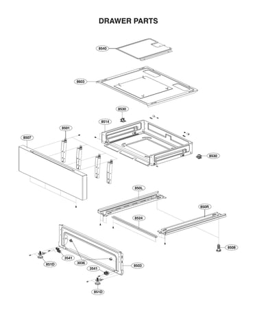 Drawer parts