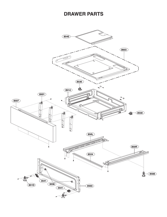 Drawer parts
