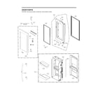 LG LRMDC2306S/00 refrigerator door parts diagram
