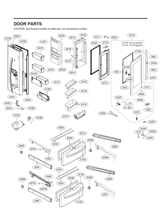 Door parts