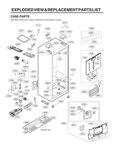 Case parts