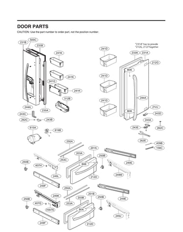 Door parts