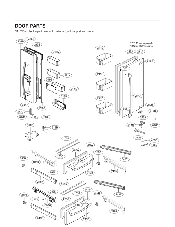 Door parts
