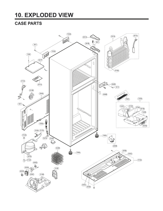 Case parts