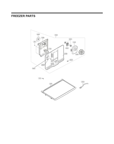 Freezer parts