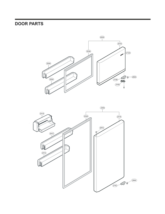 Door parts