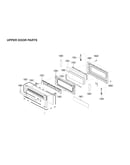 Upper door parts