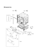 Lower frame & trim assy