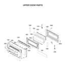 Upper door parts