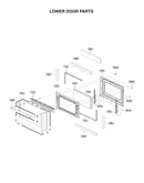Lower door parts