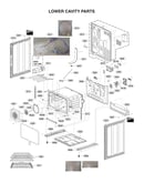 Lower cavity parts