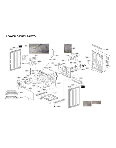 Lower cavity parts