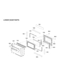 Lower door parts