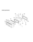 Upper door parts